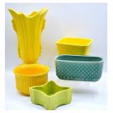 USA & McCoy Pottery Planters & Vase