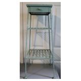 Cast Metal Plant Stand