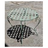 Wrought Iron Outdoor Table