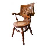 George Arndt Quartersawn Oak Tavern Chair