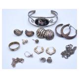 Silver-tone Jewelry - Earrings, Bracelets +