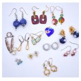 Group of Costume Earrings