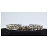 Silver ? Greek Key Design Bracelet
