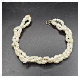 Baroque Pearl Bracelet 14K Clasp