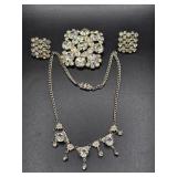 Antique / Vintage Necklace, Brooch & Earrings