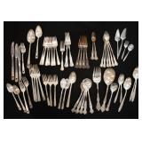 Misc Silverplated Flatware Group