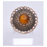 UV Glass Stone RIng