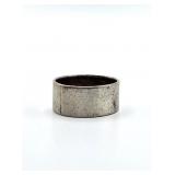 Sterling Silver Wide Band Sz 9