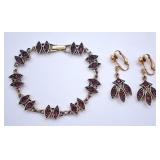 Vintage Emmons Bracelet & Earrings