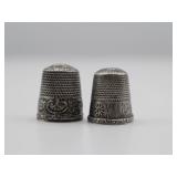 Sterling Silver Thimbles