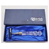 Waterford Crystal Handle Razor in Box
