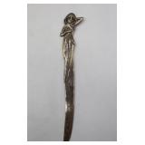 Nouveau Style Sterling Silver Letter Opener