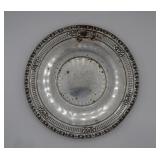 Sterling Silver Royal Rose Plate
