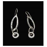 Hammed Sterling Silver Dangle Earrings