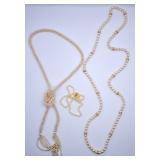 Vintage Faux Pearl Necklaces