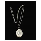 Sterling Silver Locket on Chain