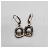 Sterling Silver Pearl Earrings