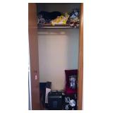 Office Closet Contents - Shredder, Calender +