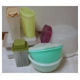 Group of Vintage Tupperware Storage Containers