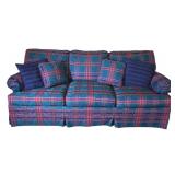 Clayton House Cottage-Core Plaid Sofa