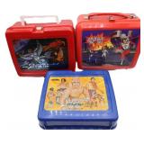 Vtg Lunchboxes - Hulk Hogan, Lazer Tag & Silverhwk