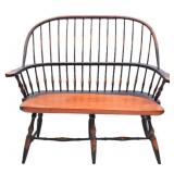 Windsor-back Doll Bench Chair = Doll Sized