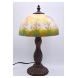 Frosted Glass Butterfly Shade Desk Lamp