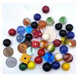 Vintage Marbles, Die, Play Tokens
