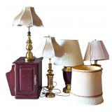 Vintage Lamps - Most Brass & Side Table
