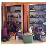 Closet Contents - Holiday Decor, Faux Flowers +