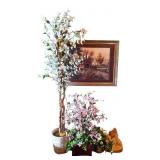 Faux Dogwood Tree, Art Print +