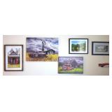 Country Barn & Old Truck Wall Art