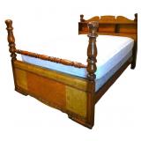 Art Deco Queen Waterfall Bed