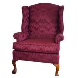 Wing-back Chair w/ Claw Feet