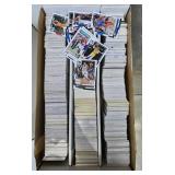 Box Full of Sports Trading Cards
