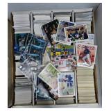 Box Full of Sports Trading Cards