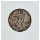 1939 Silver Walking Half Dollar