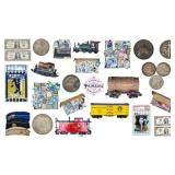 Stuviland Estate Coins, Model Railroad & Trading Cards