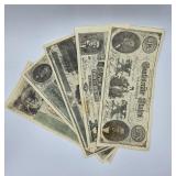 Facsimile Confederate Currency