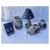Blue & White Art Pottery