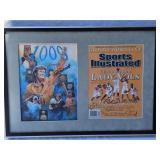 Signed Pat Summit Magazine Covers