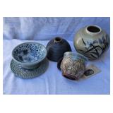 Signed Art Pottery Vessels