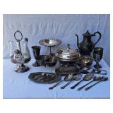 Group of Silver-plate Serving Pieces