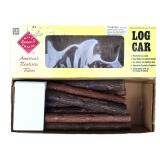 Scale Model Logs for Model Railroad Car