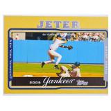 2005 Topps Derek Jeter Baseball Card