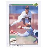 1990 Upper Deck Roberto Alomar Baseball Card