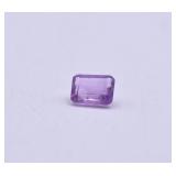 1.53cts Amethyst Square Cut Gemstone