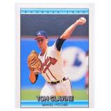 1992 Don Russ Tom Glavine Baseball Card
