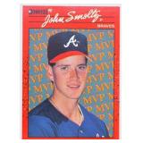 1990 Don Russ John Smoltz Baseball Card