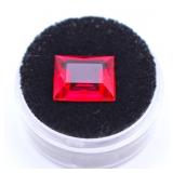 7.25cts Lab Created Ruby Gemstone